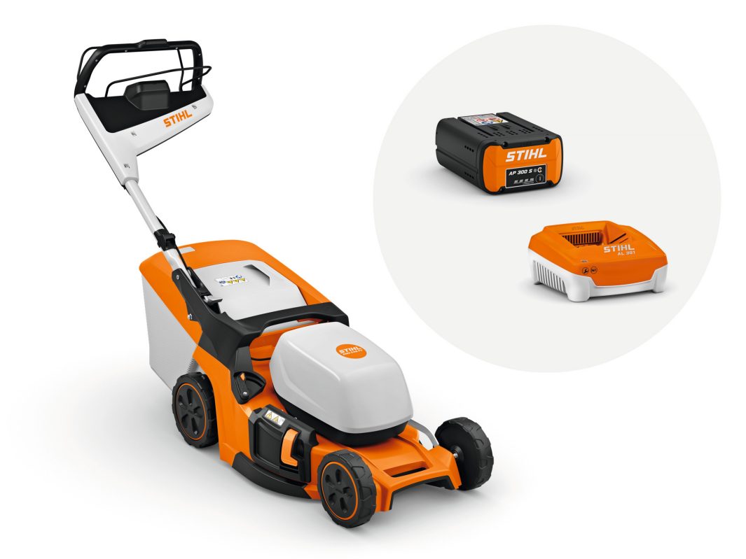 Stihl RMA 448 PV met AP300S en AL301